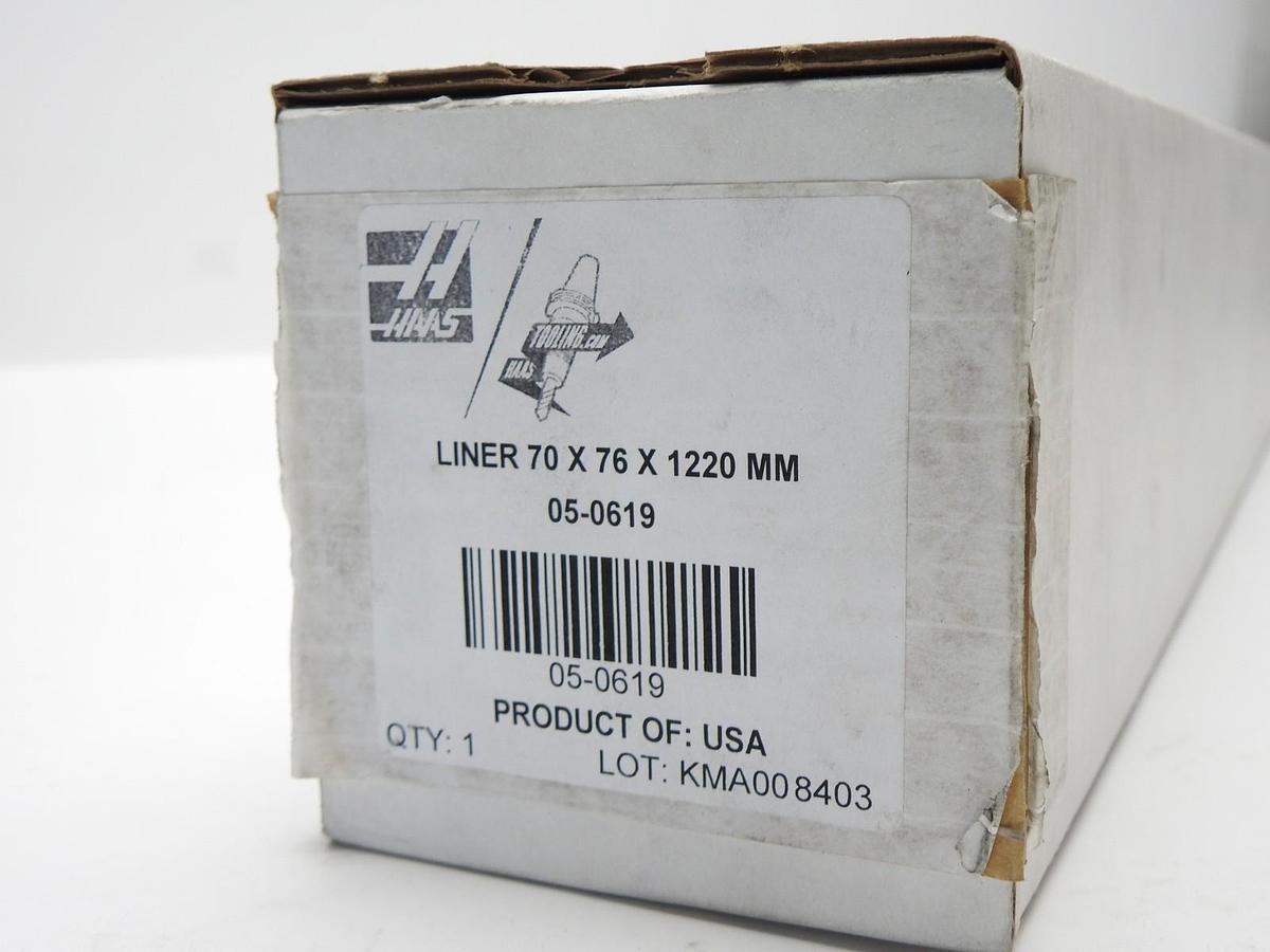 HAAS 05-0619 1.06m Extruded Spindle Liner, 70mm Bore x 76mm External Diameter