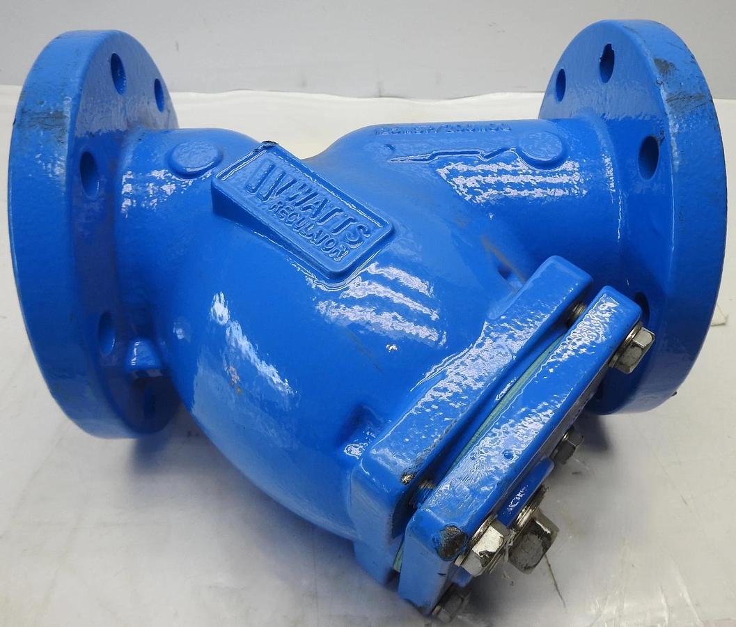 WATTS A126 4" FLANGED 125WSP/200WOG EDGE WYE STAINER - NOB NEW!