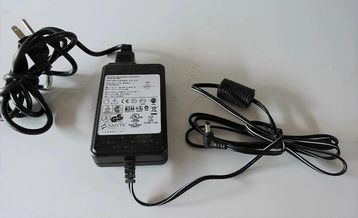 Genuine OEM Intermec 851-095-021 / 851095021 Power Supply Cord Cable TESTED!