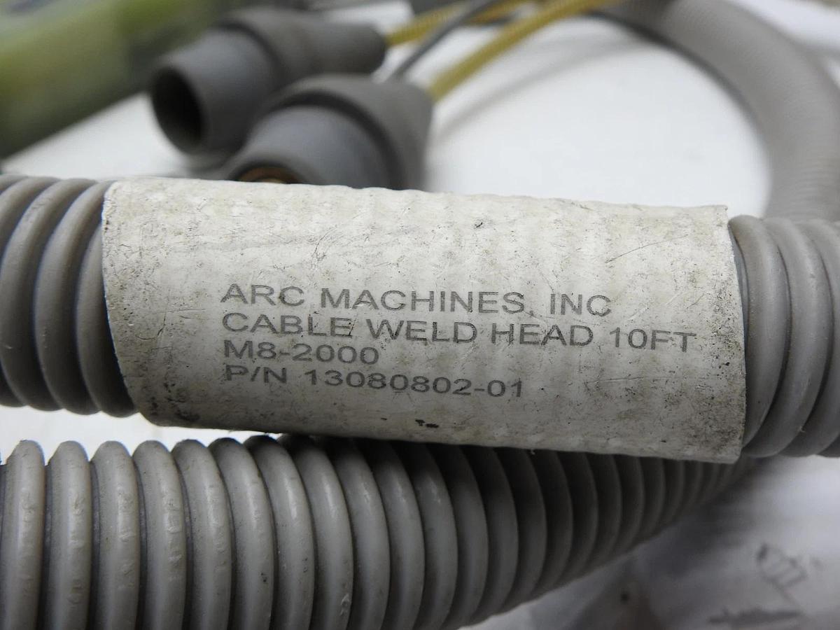 ARC Machines AMI 8-2000 Weld Head 8-Series w/ 10FT CABLE M8-2000, 13080802-01