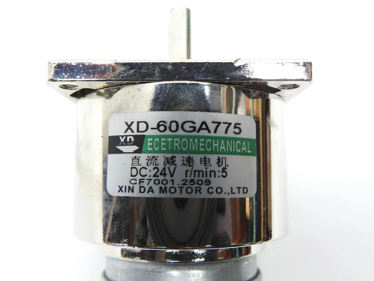 XD-60GA775 Geared Motor Adjustable Micro Reducer High Torque Speed 12V/24V NEW!