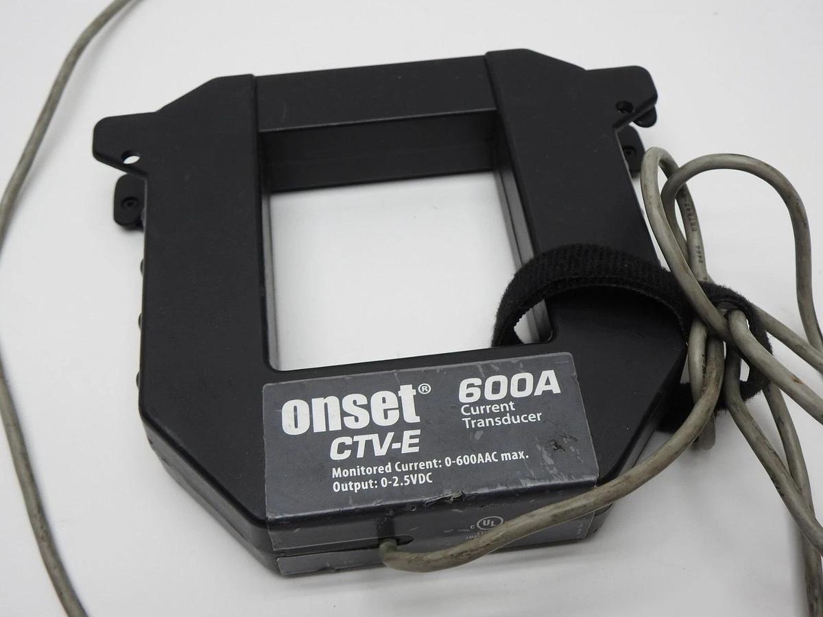 Onset CTV-E 600A Split-Core AC Current Transducer - USED