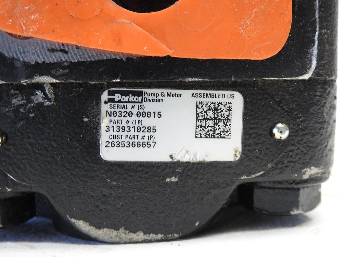 GENUINE Parker 3139310285 Iron Gear Hydraulic Pump 2635366657 (4 Bolt, 14T) NEW!