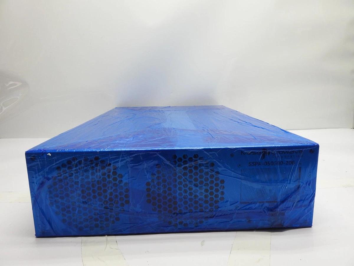 Mesa Microwave SSPA-050500-200 | 200W Solid-State RF Power Amplifier | NOB NEW!