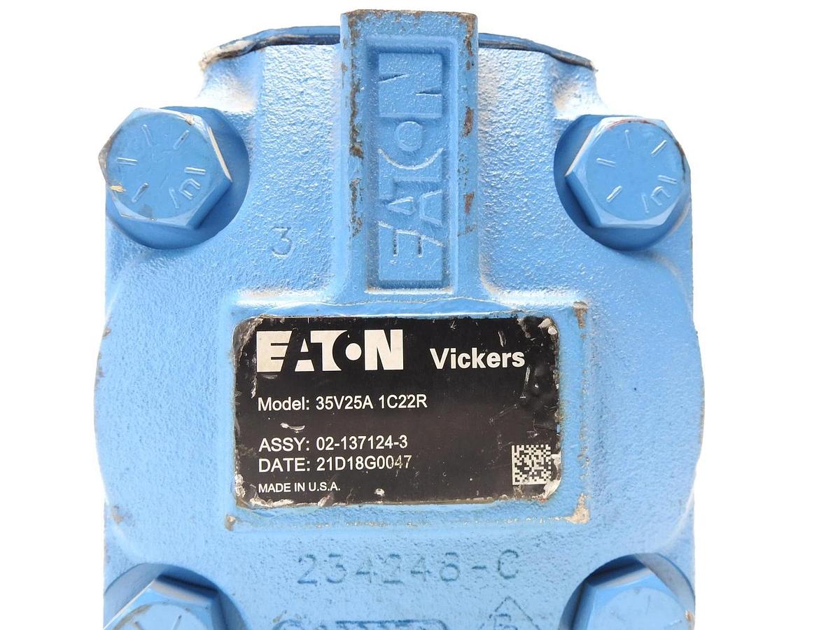 GENUINE Eaton Vickers 35V25A-1C22R V-Series Hydraulic Vane Pump 35V25A1C22R OEM