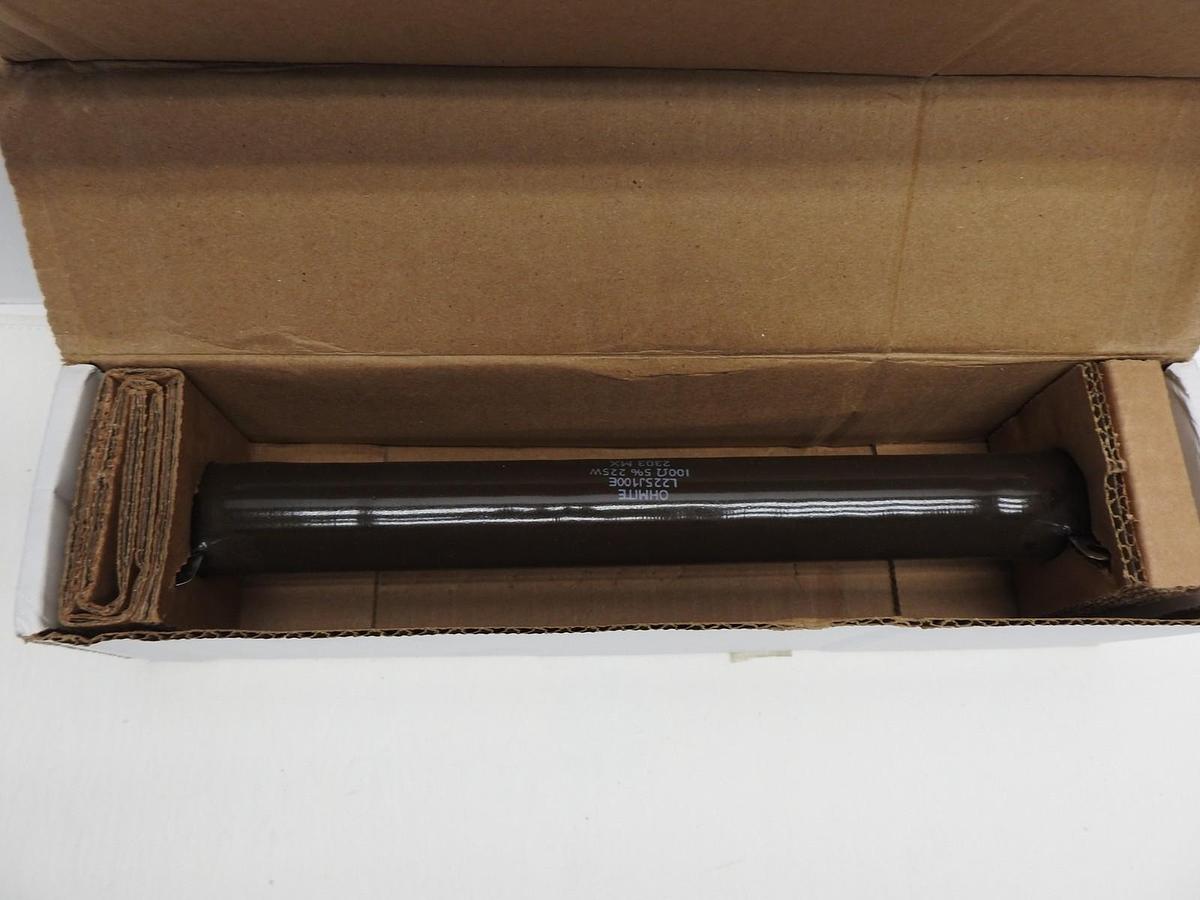 Ohmite L225J100E RESISTOR 100 OHM 225W - NOB NEW!
