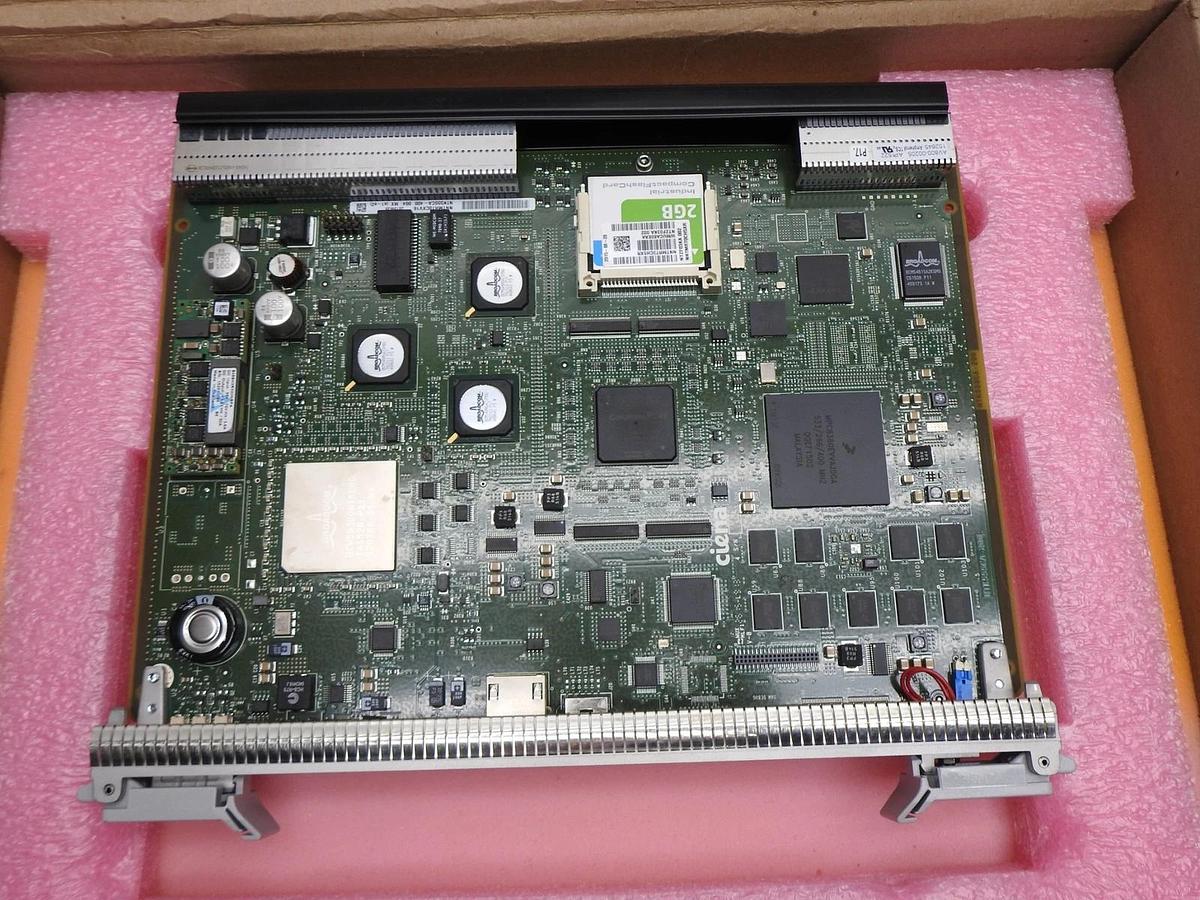 Ciena 6500 NTK555CAE5 SP-2 Shelf Processor Module w/ 2GB Flash Card WMUCA60EAA