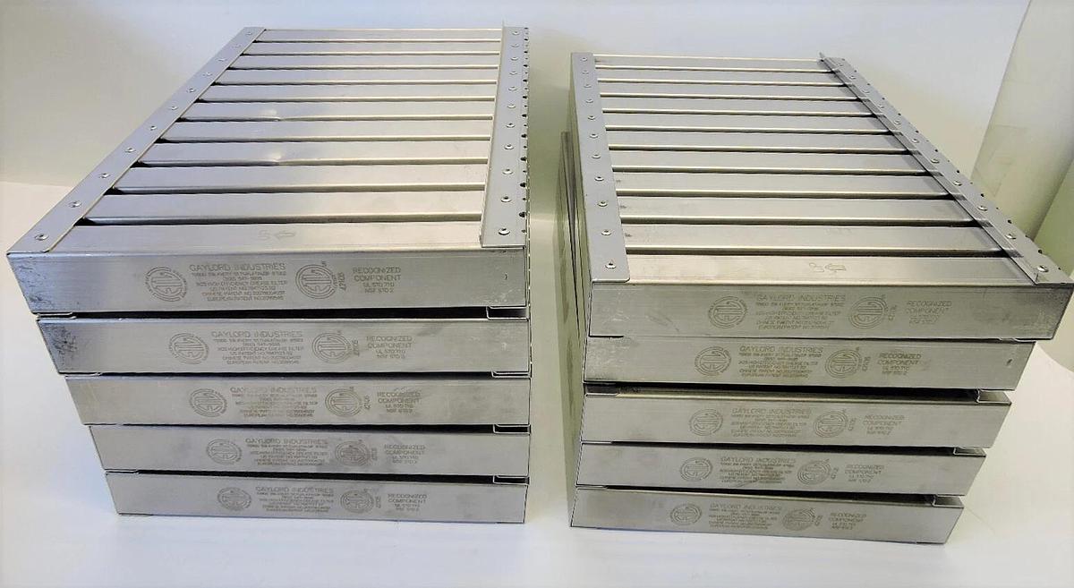 (Lot of 10) Gaylord Industries XGS 11 High Efficiency Grease Filter NEW OEM