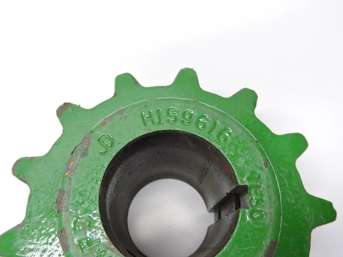 GENUINE John Deere H159616: Feeder House Drive Chain Sprocket - OEM NEW!