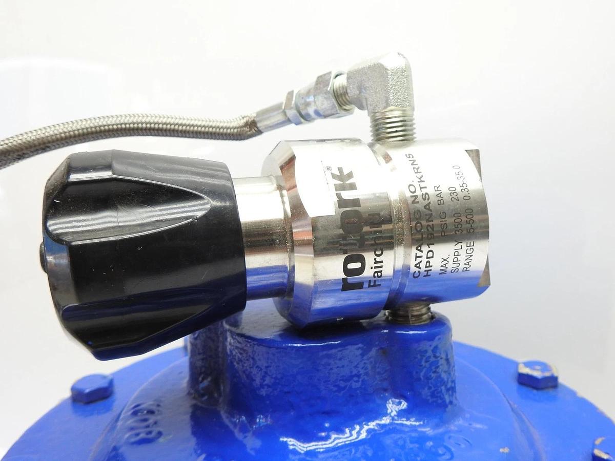 Cashco Pressure Reducing Regulator w/ RoTork HPD192NASTKRNS Pressure Regulator
