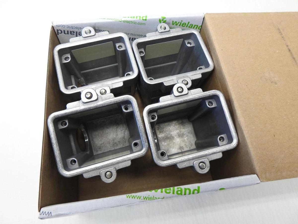(4/pk) Wieland Electric 99.711.9540.0 HOOD/TOP BAS GOT NL 6HM25SMS - NEW!