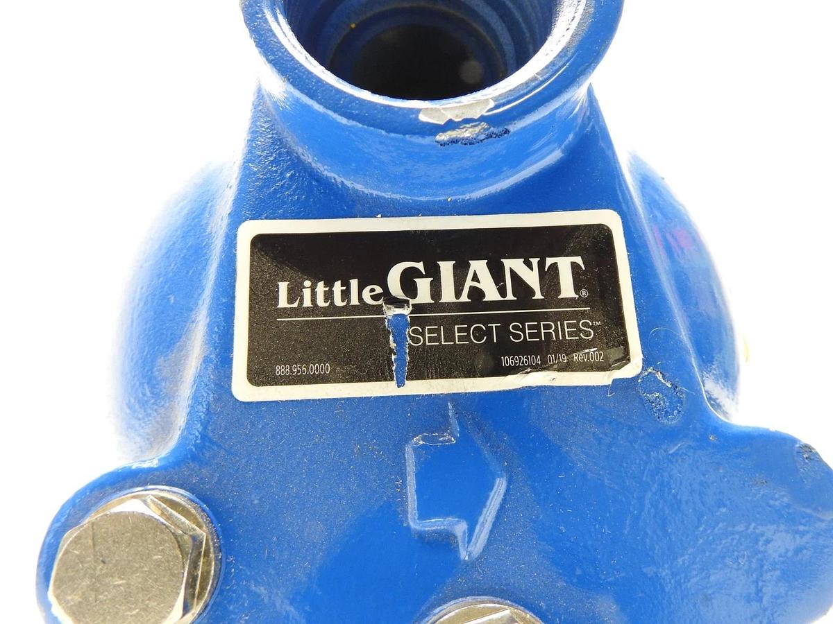 Little Giant LG-SWJ50 - 12 GPM 1/2 HP Cast Iron Shallow Well Jet Pump 97080504