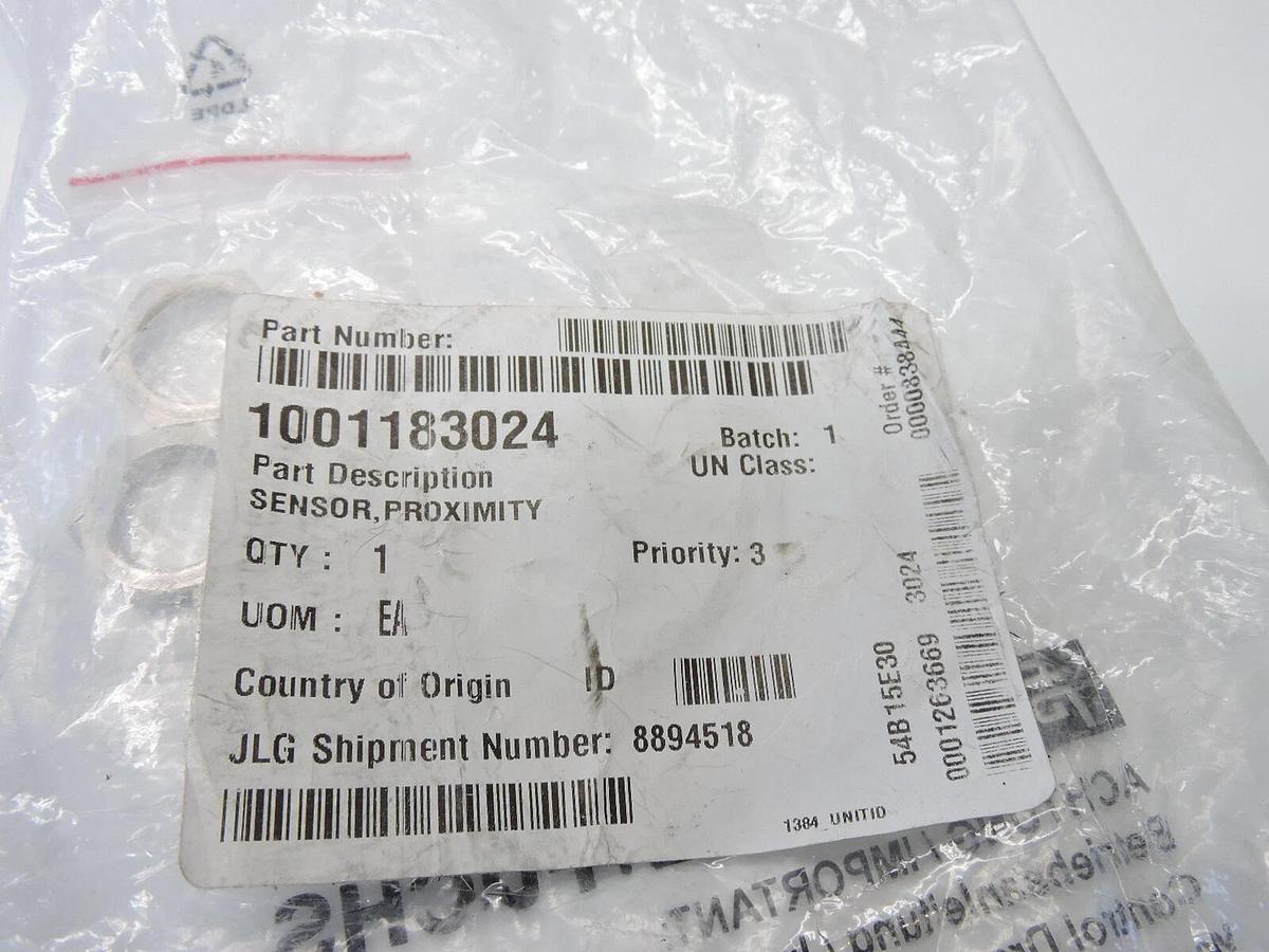 GENUINE JLG 1001183024 Proximity Sensor - OEM NEW!