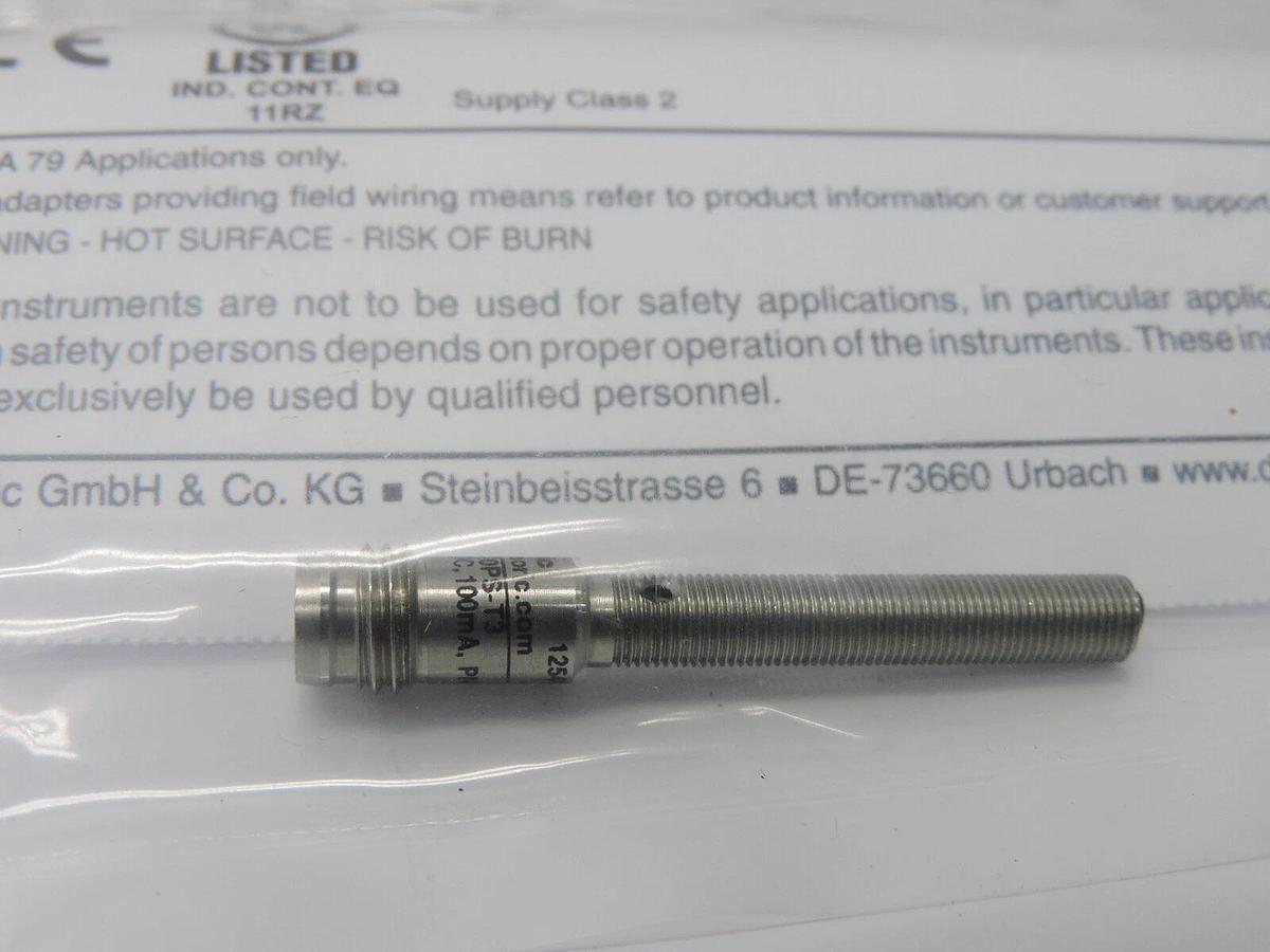Di-Soric 213027 Diffuse Optical Sensor 0.787" OTM05-20PS-T3
