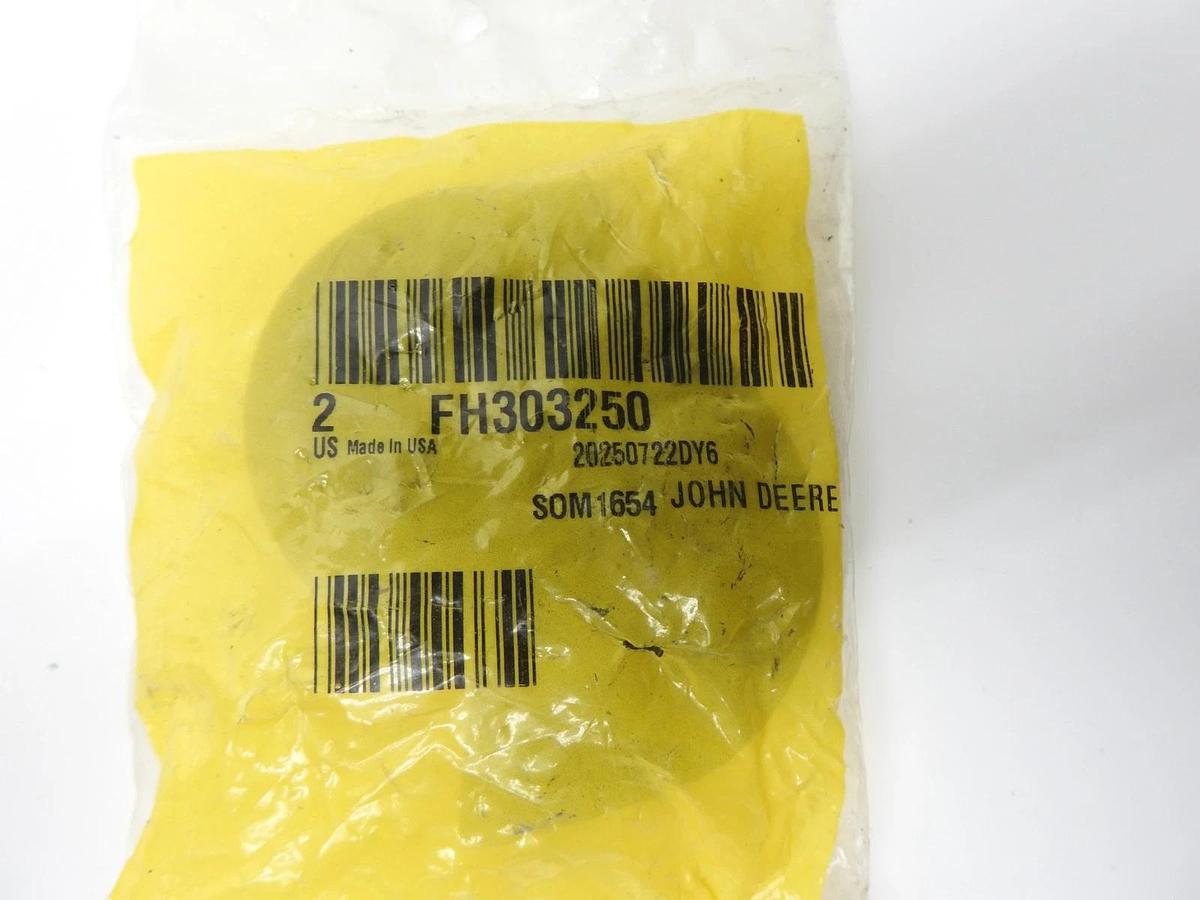 (2 Pack) OEM John Deere FH303250 Cutterbar Wear Cap GENUINE NEW!