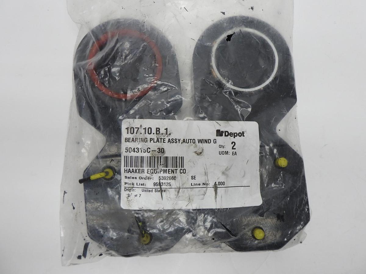 504315C-30 Bearing Plate Assy Auto Wind Haaker Equipment Bearing Plate Hose Reel