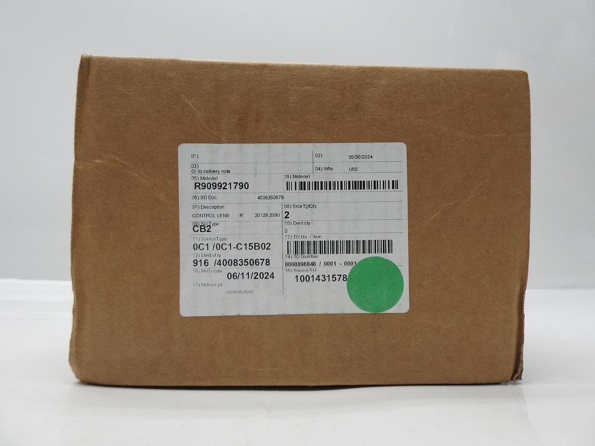 (Lot of 2) Rexroth R909921790 Port Plate W - OEM NEW!