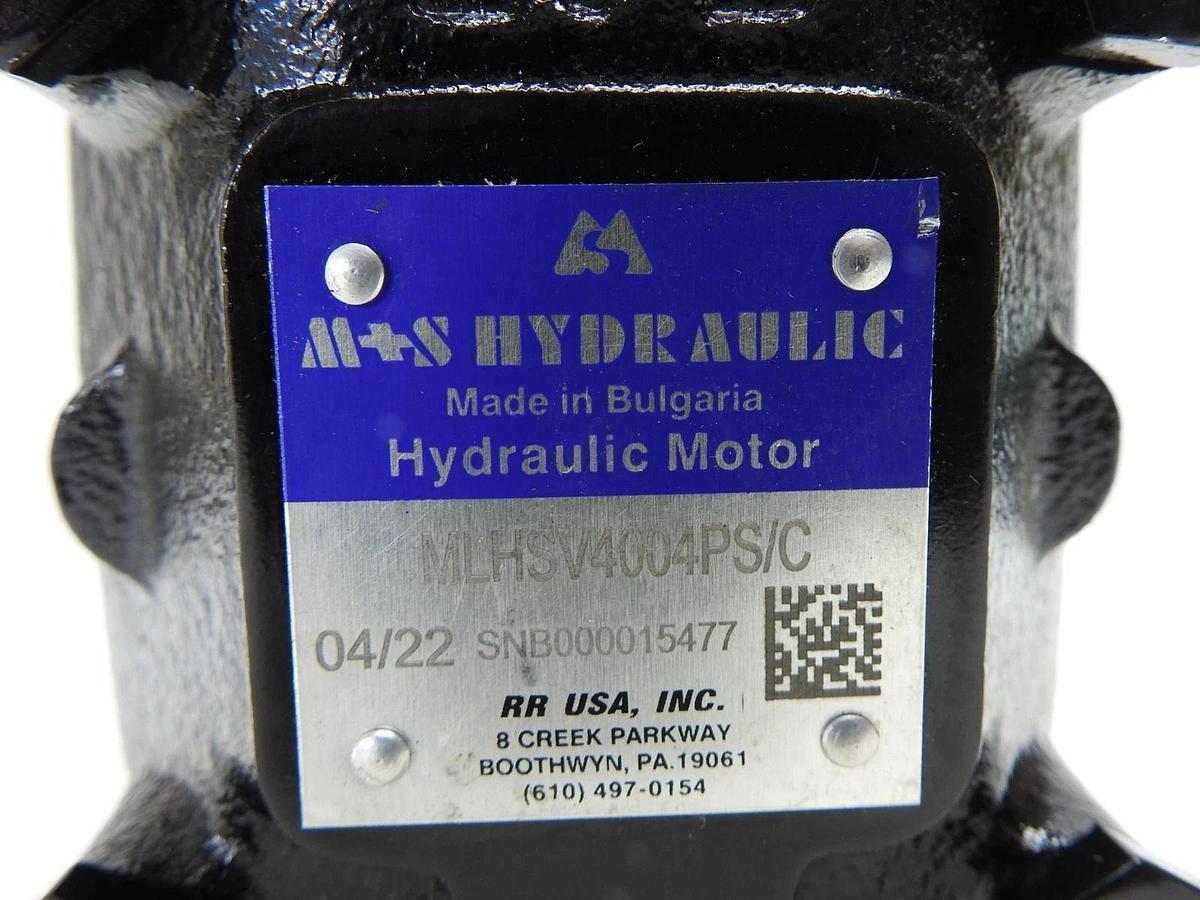 M+S Hydraulic MLHSV4004PS/C Hydraulic Motor 400cc Orbital Eaton Char-Lynn Equiva