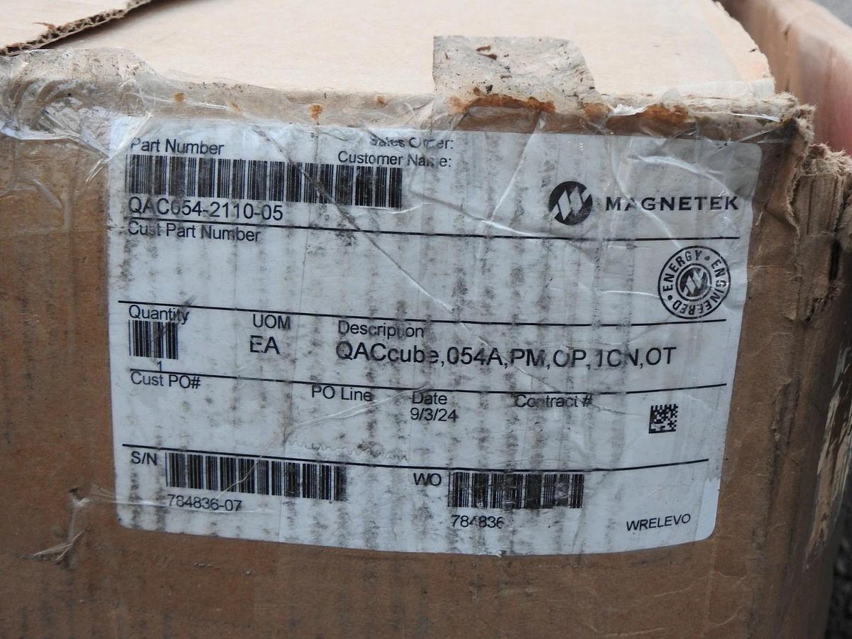 Quattro Drive QAC054‑2110‑05 / Otis AAA21290CK10 (OVF30) Magnetek - NOB NEW