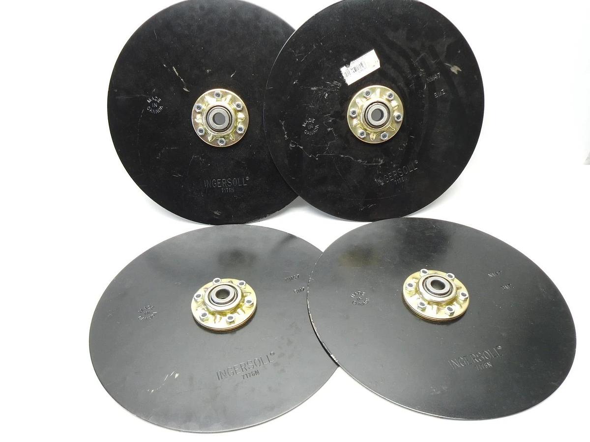 4 pack - OEM AGCO SN18476 Sunflower Disc Assembly, 15", 99 Edge ingersoll 7176N