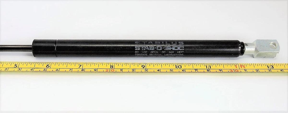 Stabilus Stab-O-Shoc Gas Shock Strut 284676 - 0000N 168/17 -- 13 1/4" OA Length