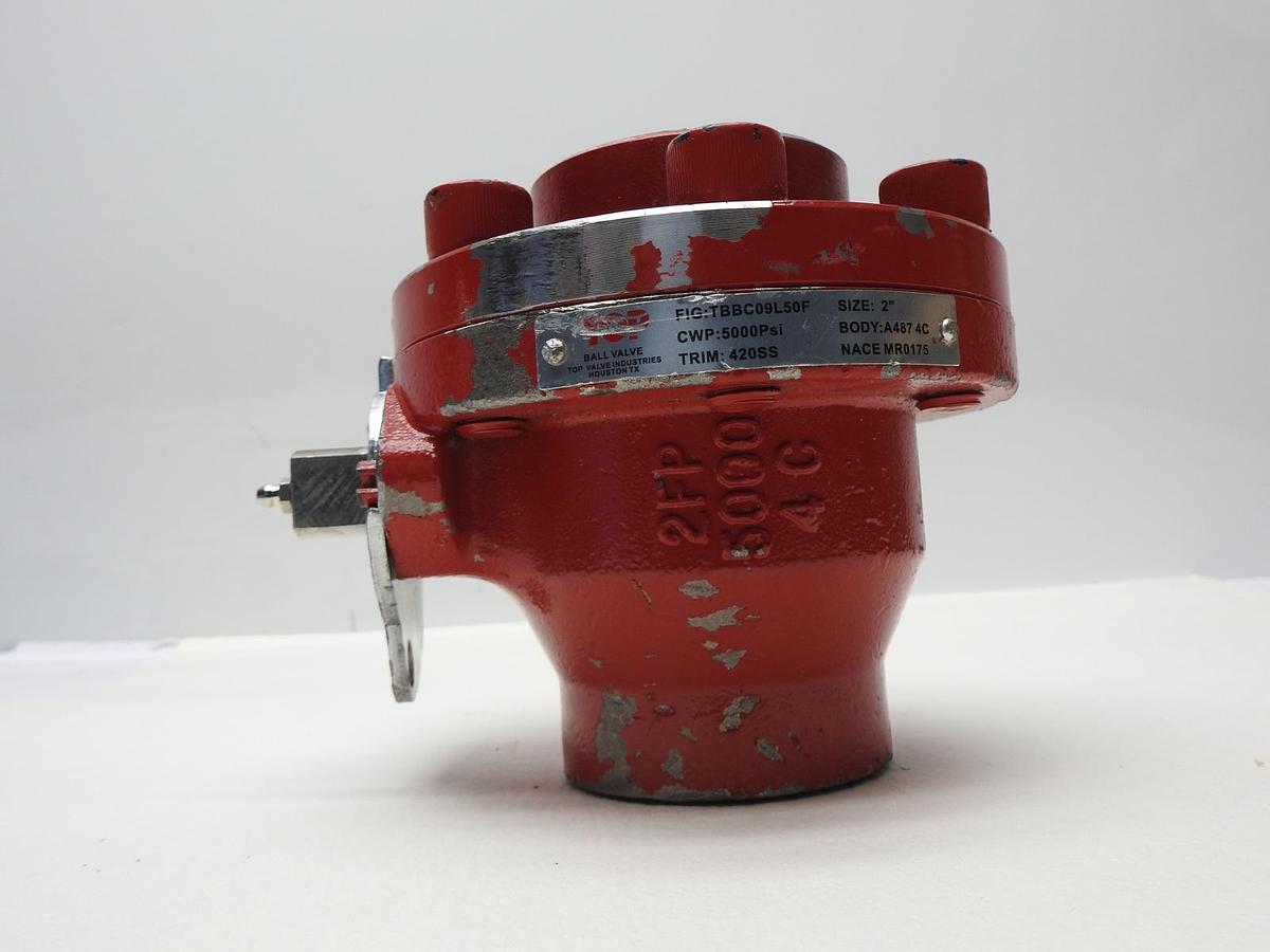 Top Valve Industries 2" TBBC Series (5000Psi, 420SS) A487 4C NACE TBBC09L50F