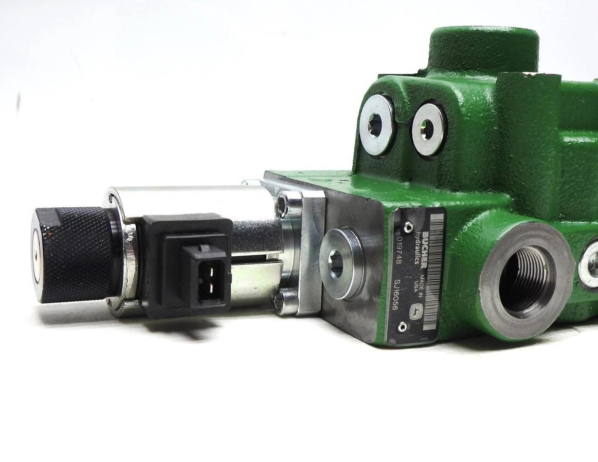 GENUINE John Deere SJ16056 Hydraulic Selective Control Valve Bucher OEM NEW!