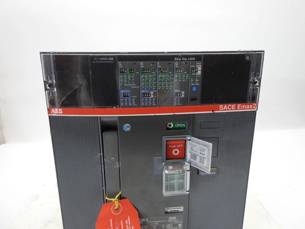 ABB SACE E2.2S-A Emax2 2000A 3P Breaker With Ekip Hi-Touch LSI - NEW READ DESC