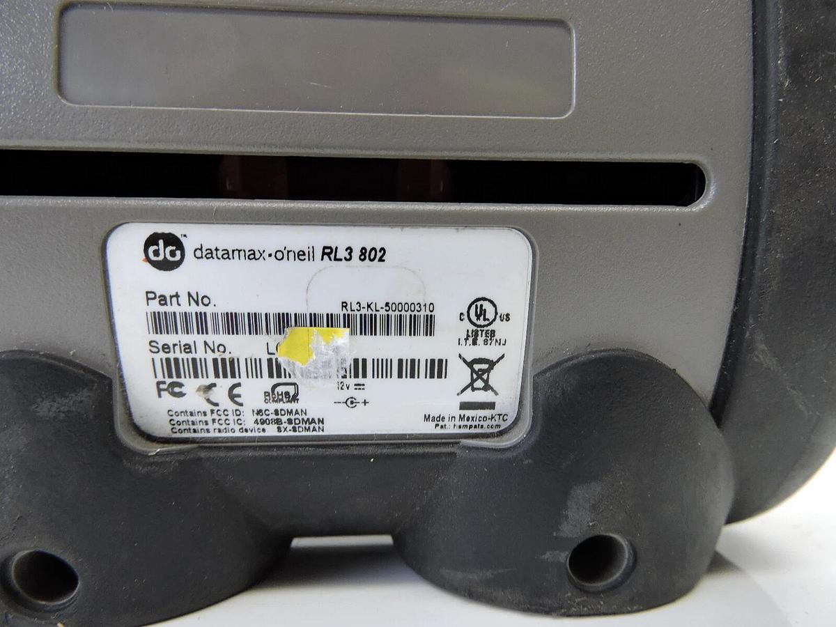Datamax O'Neil RL3 802 RL3802 Printer - AS IS UNTESTED