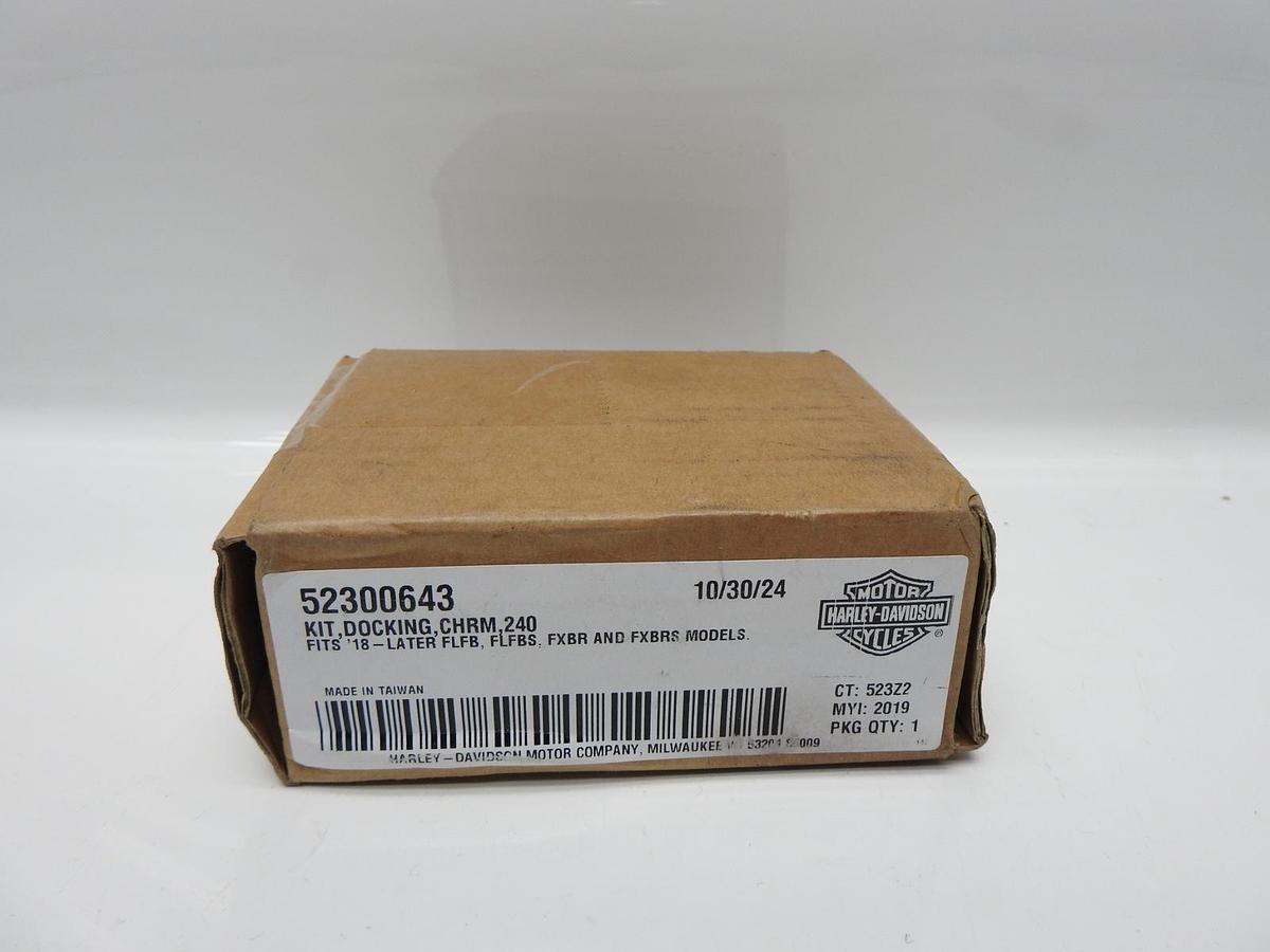 OEM Harley-Davidson Holdfast Chrome Docking Hardware 52300376 Genuine NEW