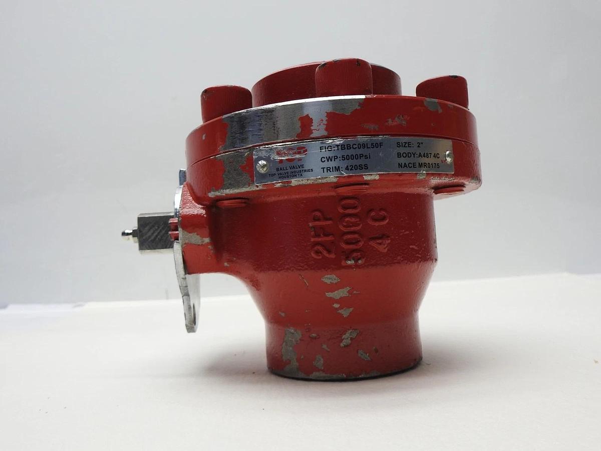 Top Valve Industries 2" TBBC Series (5000Psi, 420SS) A487 4C NACE TBBC09L50F
