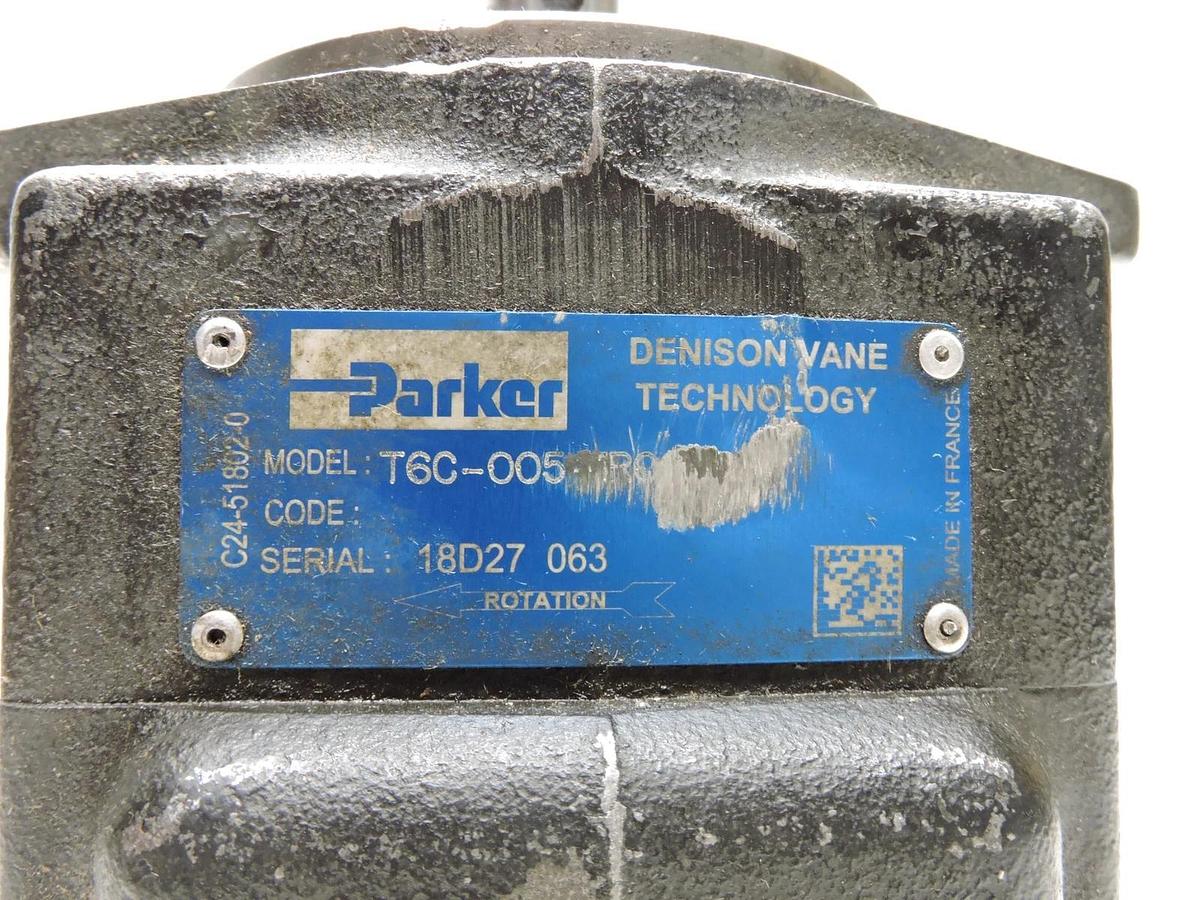 Parker T6C 005 1R00 T6C Series Hydraulic Vane Pump