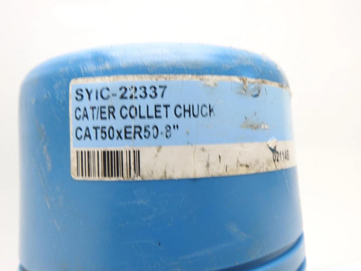 Techniks SYIC 22337 CAT50xER50-8 Collet Chuck Holder CAT50 - NOB NEW!