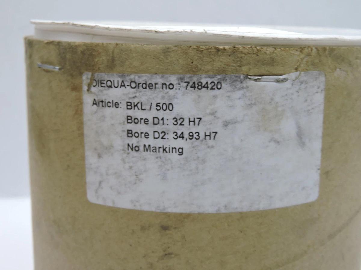 R&W BKL / 500 BORE D1: 32 H7, BORE D2: 34,93 H7 - NOB NEW!