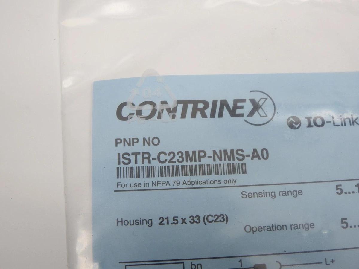 Contrinex ISTR-C23MP-NMS-A0 Photoelectric Sensor 5-1200mm Sensing Distance - NEW