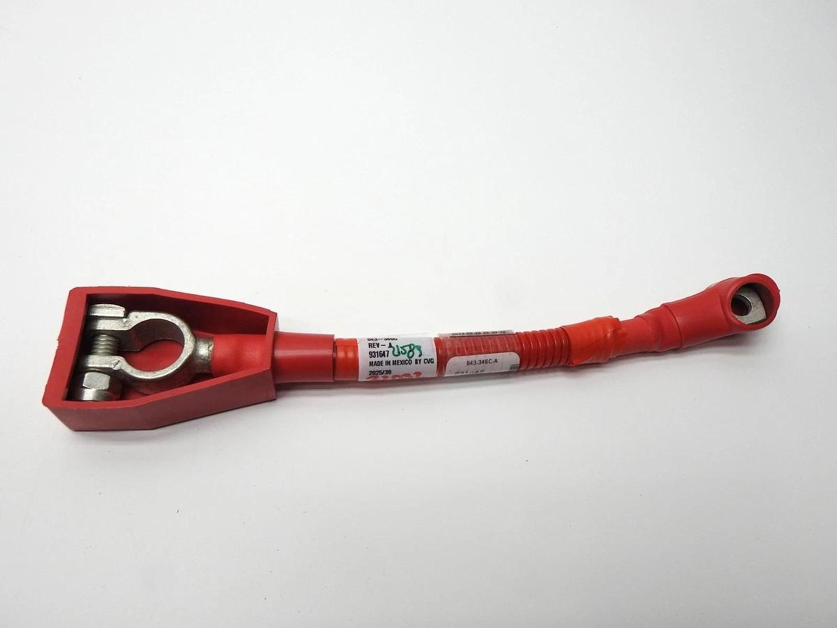 Kubota LP-843-346C Battery Cable 4GA RED 6" 0.714 lbm for SCL1000 Battery Cable
