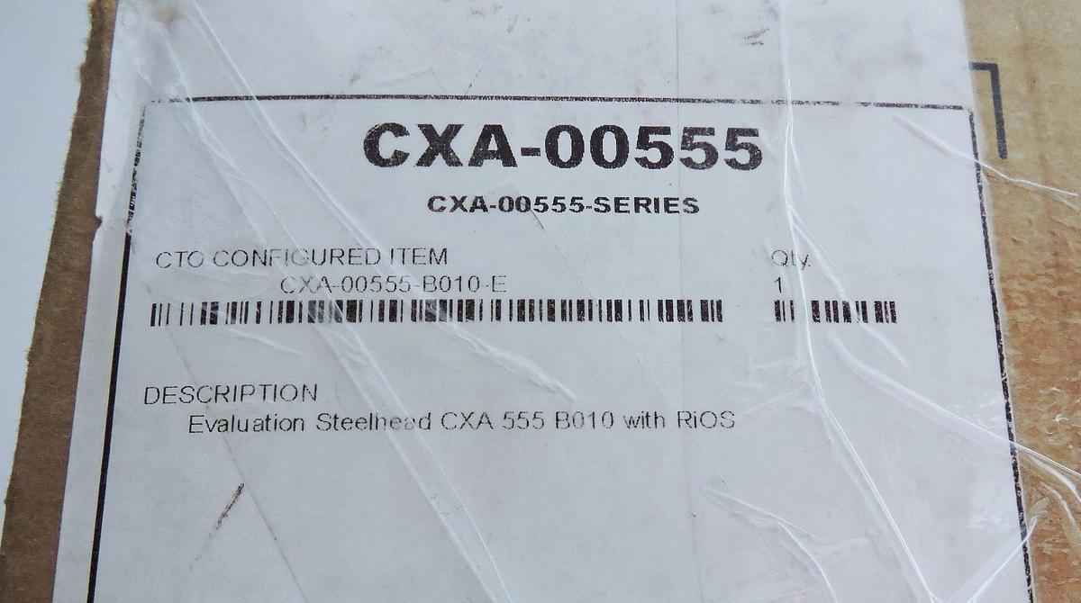 Riverbed Steelhead CX CXA-00555 B010 Series w/ RIOS - NEW