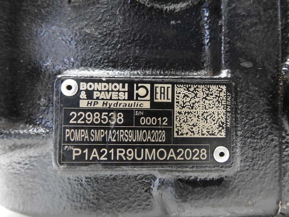 Bondioli & Pavesi Hydrostatic Axial Piston Pump SM P1A Hydraulic P1A21R9UMOA2028