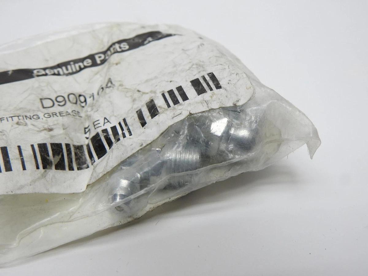 (5/pk) Doosan Bobcat D909164 Grease Fittings - OEM GENUINE Parts