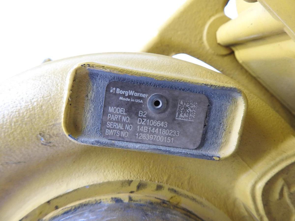 OEM Borg Warner B2 Turbo With Actuator John Deere DZ106643, DZ114778