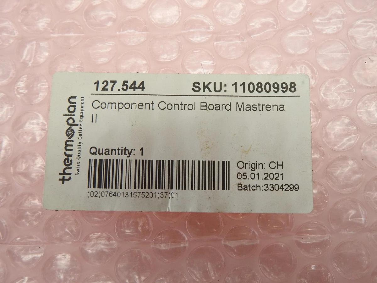 Mastrena II Control Board 127.544 Component Control Board Thermoplan 11080998