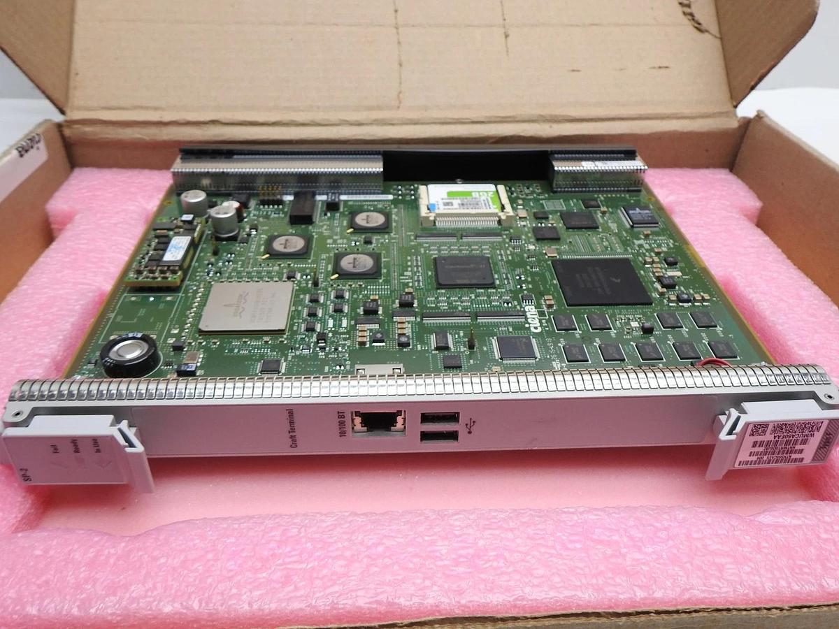 Ciena 6500 NTK555CAE5 SP-2 Shelf Processor Module w/ 2GB Flash Card WMUCA60EAA