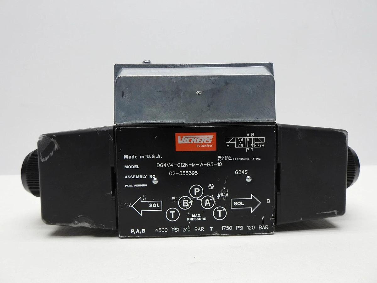 Eaton Vickers DG4V4-012N-M-W-B5-10 Solenoid Valve 02-355395  - GENUINE OEM - NEW