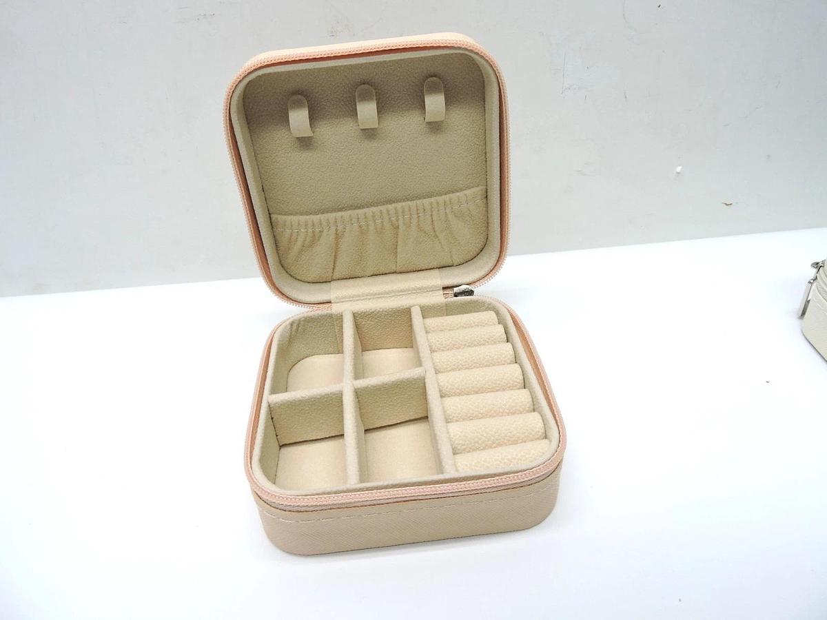 Lot of 4 - Trodance Travel Jewelry Box Travel Case Portable Organizer (4 Colors)
