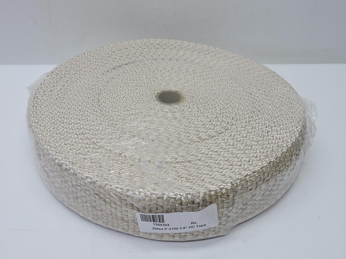 Zetex P-2150 2" HC Tape High Temperature Gaskets, Seals, Pipe Insulation (100')