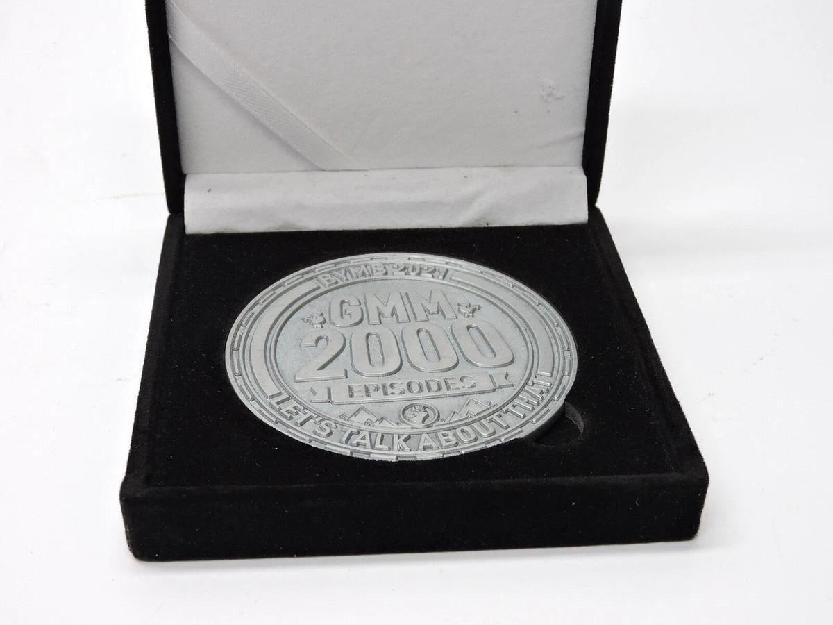 Good mythical Morning Coin - GMM 2000 Episode Coin Rhett & Link
