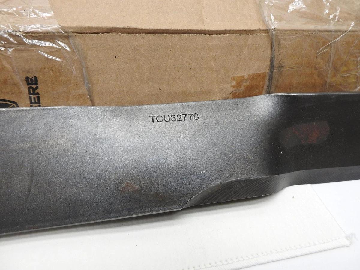 x5 John Deere TCU32778 Mulch Mower Blade fits 8800A - OEM NEW