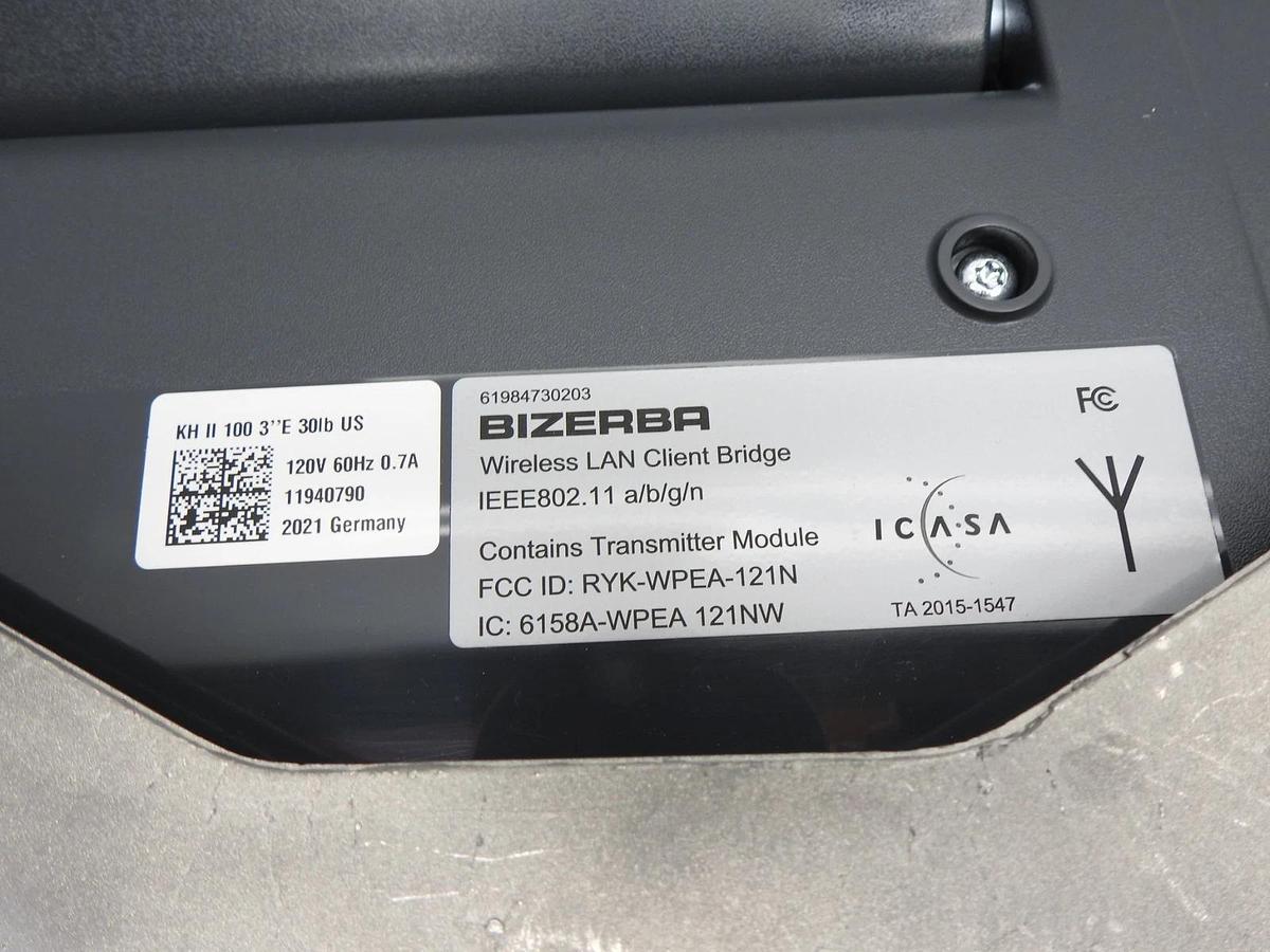 NEW! Bizerba KH Series KH II 100 PRO 30 lb. PC Countertop Computing Scale