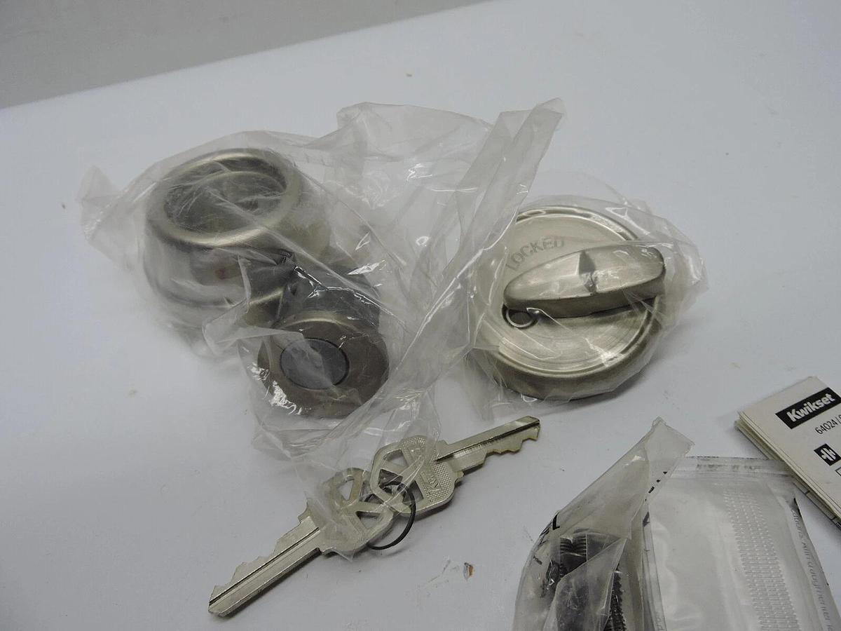 Kwikset 740H/780 15 SMT 6AL RCS SGL CYL Hancock Combo Pack Satin Nickel - NEW!