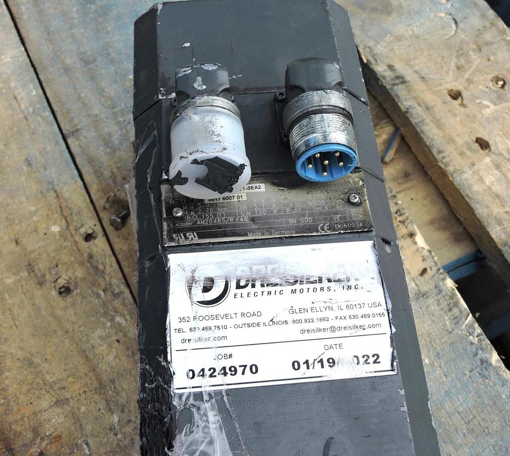 Siemens 1FT6044-4AK71-3EA2 Servo Motor *AS IS UNTESTED